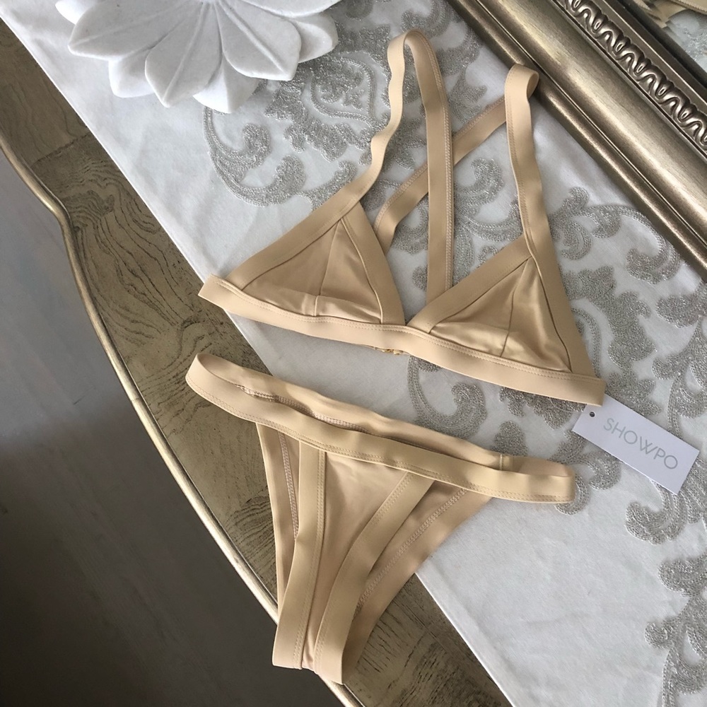 Showpo tan bikini
